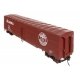CBQ-Style Express Boxcar Troop Kitchen Conversion - Ready to Run -- Alaska 1550M, HO, WalthersProto 10821