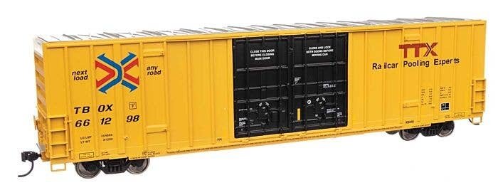 60′ High Cube Plate F Boxcar - Ready to Run -- TTX 661298, HO, WalthersMainline 3045