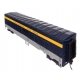 C&O-Style Express Boxcar Troop Sleeper Conversion - Ready to Run -- Chesapeake & Ohio (Tri-Color) , HO, WalthersProto 10843