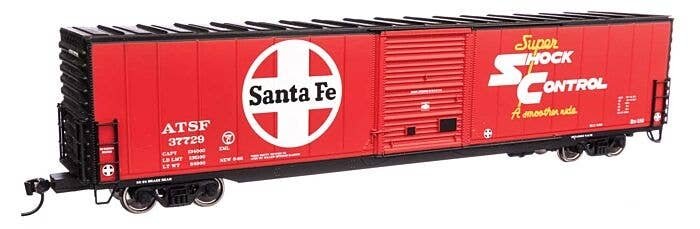 60′ Pullman-Standard Single Door Auto Parts Boxcar - Ready to Run -- Atchison, Topeka & Santa Fe 37729, HO, WalthersMainline 3