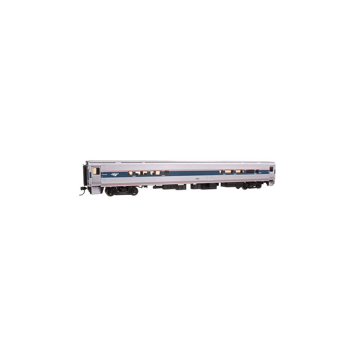 85′ Horizon Cafe/Club Food Service Car - Ready to Run -- Amtrak(R) Phase VI 58002, HO, WalthersMainline 31061