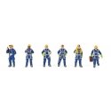 Wind Turbine Technicians -- pkg(6), HO, Walthers SceneMaster 6209