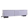50′ ACF Exterior Post Dreadnaught End Plate B Boxcar - Ready to Run -- Undecorated, HO, WalthersMainline 46000