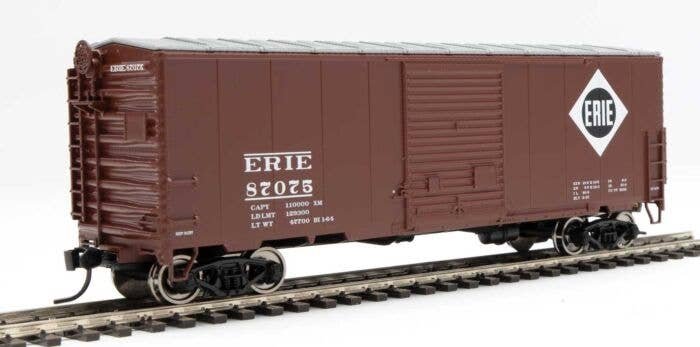 40` ACF Modernized Welded Boxcar w/8` Youngstown Door - Ready to Run -- Erie 87075, HO, WalthersMainline 45037