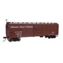 40′ Early X29 Boxcar - Ready to Run -- Chicago Great Western 85833, HO, WalthersMainline 40961