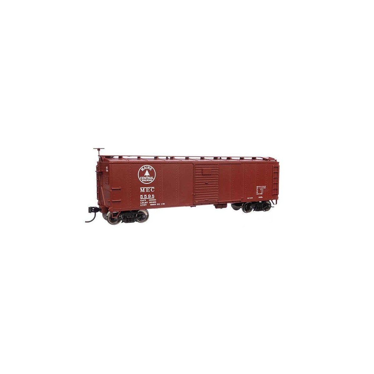 40′ Early X29 Boxcar - Ready to Run -- Maine Central 5598, HO, WalthersMainline 40963