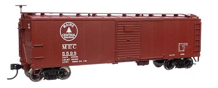 40′ Early X29 Boxcar - Ready to Run -- Maine Central 5598, HO, WalthersMainline 40963