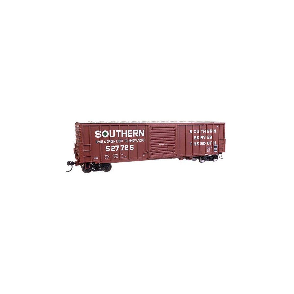 50′ ACF Exterior Post Dreadnaught End Plate B Boxcar - Ready to Run -- Southern Railway 527725, HO, WalthersMainline 46022