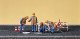 People Working -- City Workers w/Accessories, HO, Preiser Kg 10445