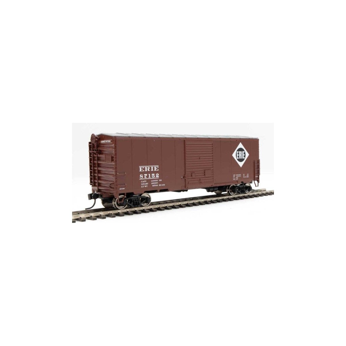 40` ACF Modernized Welded Boxcar w/8` Youngstown Door - Ready to Run -- Erie 87152, HO, WalthersMainline 45038