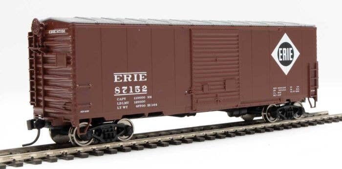 40` ACF Modernized Welded Boxcar w/8` Youngstown Door - Ready to Run -- Erie 87152, HO, WalthersMainline 45038