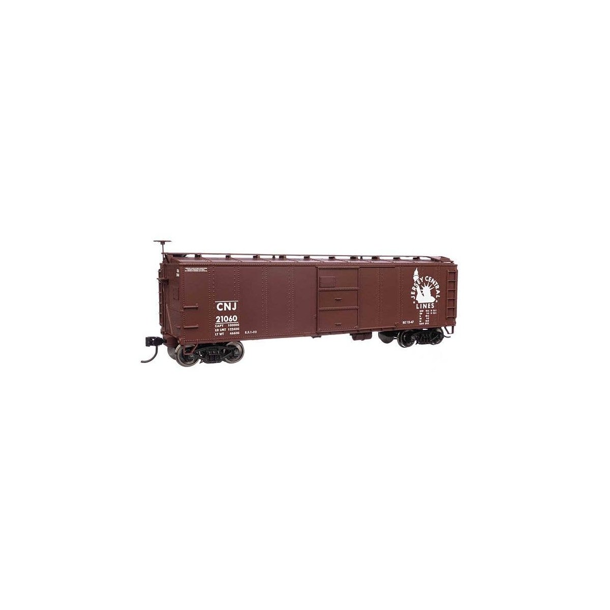 40′ Early X29 Boxcar - Ready to Run -- Central Railroad of New Jersey 21060, HO, WalthersMainline 40957