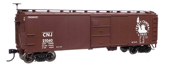 40′ Early X29 Boxcar - Ready to Run -- Central Railroad of New Jersey 21060, HO, WalthersMainline 40957