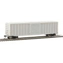 50′ ACF Exterior Post Boxcar - Ready to Run -- Undecorated, HO, WalthersMainline 2100
