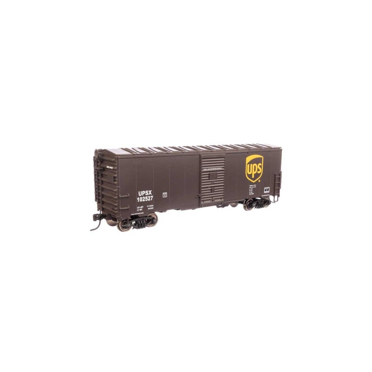 40′ Association of American Railroads Modernized 1948 Boxcar - Ready to Run -- United Parcel Service(R) 102527, HO, WalthersMa