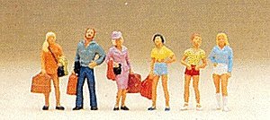 Passengers -- Teens Walking, HO, Preiser Kg 10123