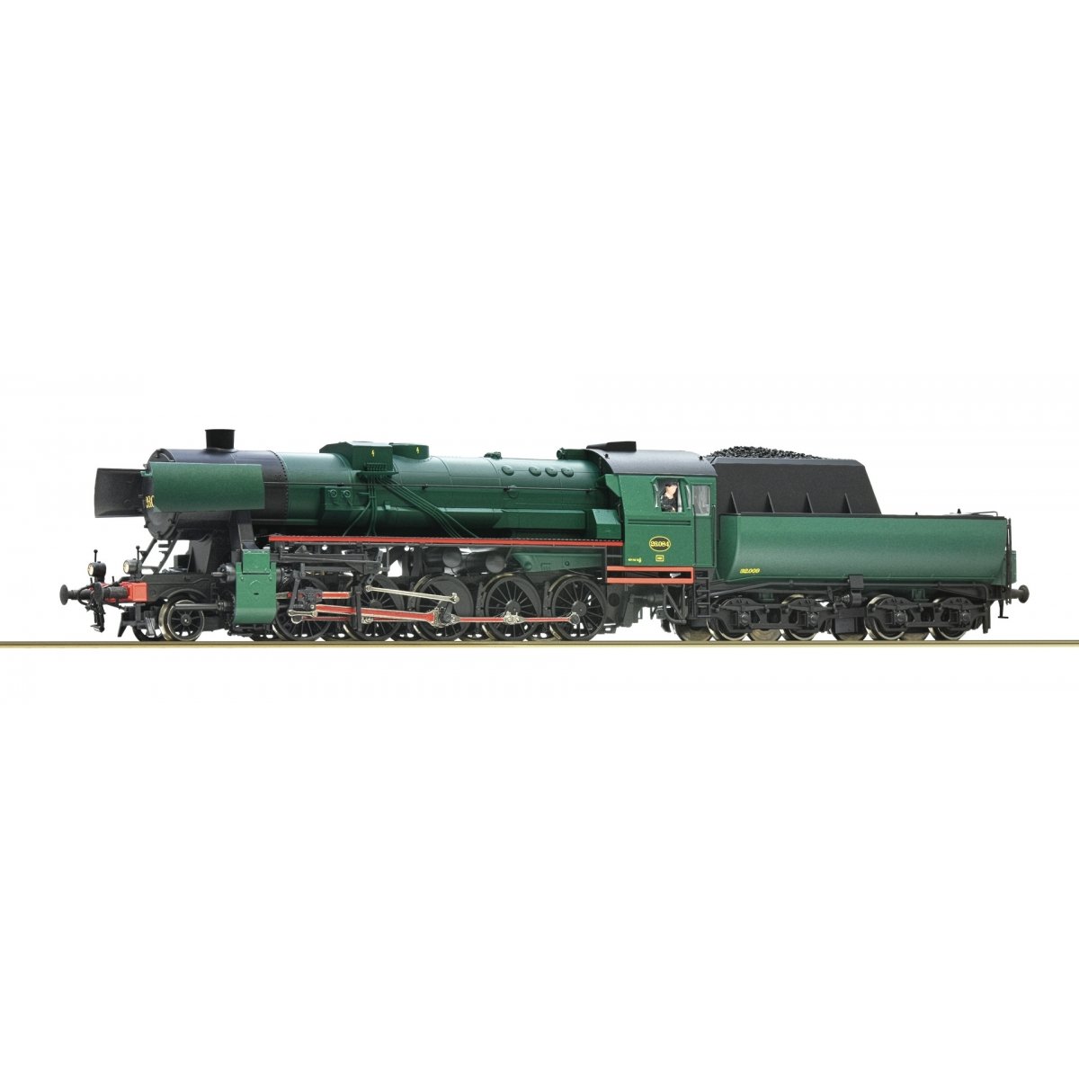 Steam locomotive 26.084, SNCB, H0, Roco 70044