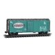 40′ Single-Door Boxcar - Ready to Run -- New York Central 87227 (Jade Green, black, white, Large Cigar Band Logo), N, Micro Tr