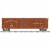 Postwar 50′ Single-Door Boxcar - Ready to Run - Master(R) -- Northern Pacific 31050 (Boxcar Red, Main Street Slogan), HO, Atl