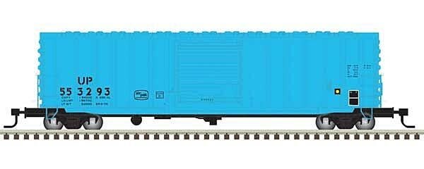 ACF 50′ Precision Design Rib-Side Boxcar - Ready to Run - Master(R) -- Union Pacific 553293 (Ex-RI, blue, white), N, Atlas Mod
