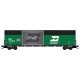 Modified 60′ Excess-Height Double-Plug-Door Boxcar - Ready-to-Run -- Burlington Northern 7096 (Cascade Green, black, Granite I