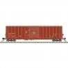 CNCF 5000 50′ Boxcar - Ready to Run - Master(R) -- New York, Susquehanna & Western 138 (Boxcar Red, white), HO, Atlas Model Ra