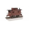 4-Wheel Wood Bobber Caboose - Ready to Run - Silver Series(R) -- East Broad Top 28 (Boxcar R, HO, Bachmann Industries 18409