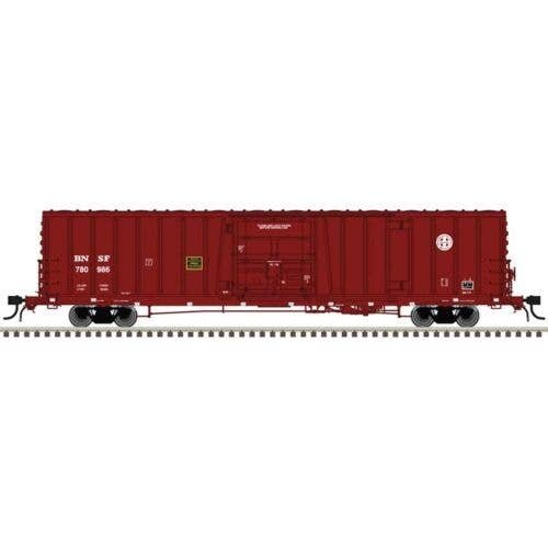 Class BX-177 Plug-Door Boxcar - Ready to Run - Master(R) -- BNSF Railway 781024 (Boxcar Red, White Circle Cross Logo), HO, Atlas