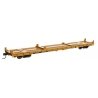 60′ Pullman-Standard Flatcar - Ready to Run -- TTX - VTTX 92289 (Container loading, yellow, blac, HO, WalthersMainline 5420