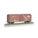 Pullman-Standard 40′ Steel Boxcar - Ready to Run - Silver Series(R) -- Missouri Pacific (Boxcar Red, Herbie Safety Car), HO, B