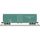 USRA Steel Rebuilt 40′ Boxcar - Ready to Run - Master(R) -- Chicago, West Pullman & Southern 10005 (green, black, white), HO, 