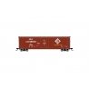 50′ Plug-Door Boxcar w/Roofwalk - Ready to Run -- Erie Lackawanna 68386 (Boxcar Red, white, Cushion Car Markings), HO, Rivaros