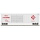 Postwar 50′ Double-Door Boxcar - Ready to Run - Master(R) -- Erie Lackawanna 66410 (gray, maroon), HO, Atlas Model Railroad Co