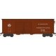 X31B Double-Door Round Flush Roof Boxcar - Ready to Run -- Pennsylvania Railroad 61860 (Blt. 5-36 Repack 3-43, Tuscan, Circle Ke