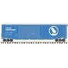 Postwar 50′ Double-Door Boxcar - Ready to Run - Master(R) -- Great Northern 35809 (Big Sky Blue, white), HO, Atlas Model Railr