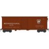 X31A Single-Door Round Inset Roof Boxcar - Ready to Run -- Pennsylvania Railroad 68226 (Blt. 4-34 Repack 11-54, Tuscan, Shadow K