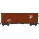 X31A Single-Door Round Inset Roof Boxcar - Ready to Run -- Pennsylvania Railroad 80653 (Blt. 5-36 Repack 11-62, Tuscan, Plain Ke