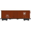 X31A Single-Door Round Inset Roof Boxcar - Ready to Run -- Pennsylvania Railroad 80699 (Blt. 5-36 Repack 11-62, Tuscan, Plain Ke