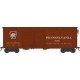 X31B Double-Door Round Flush Roof Boxcar - Ready to Run -- Pennsylvania Railroad 61406 (Blt. 3-36 Repack 2-56, Tuscan, Shadow Ke