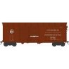 X31F Double-Door Turtle-Roof Boxcar w/Loader - Ready to Run -- Pennsylvania Railroad 81569 (Blt. 6-34 Repack 9-47, Tuscan, Circl