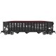 70-Ton 3-Bay 14-Panel Hopper w/Load - Ready to Run -- Canada Southern 906545 (Version 2, black, Bil, N, Bluford Shops 14691