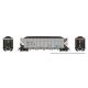 AutoFlood III Rapid Discharge Coal Hopper w/Load 6-Pack - Ready to Run -- First Union Rail ND, HO, Rapido Trains Inc 169052