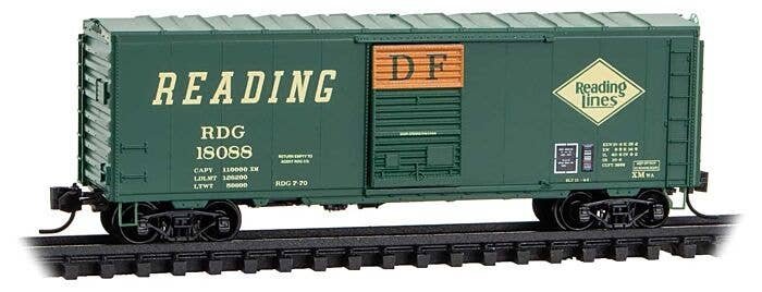 40′ Boxcar RDG 18088, N, Micro Trains Line 7300350