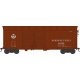X31F Double-Door Turtle-Roof Boxcar - Ready to Run -- Pennsylvania Railroad 81502 (Blt. 6-34 Repack 9-48, Tuscan, Circle Keyston