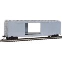 Postwar 50′ Double-Door Boxcar - Ready to Run - Master(R) -- Undecorated, HO, Atlas Model Railroad Co. 20002494