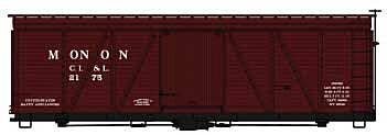 Fowler 36′ Wood Boxcar - Kit -- Monon - Chicago, Indianapolis & Louisville 2175 (Boxcar Red), HO, Accurail Inc 1187