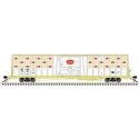 Class BX-177 62′ Beer Boxcar - Ready to Run -- Schaefer 5093 (white, red, gold), HO, Atlas Model Railroad Co. 20007267