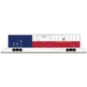 Class BX-177 62′ Beer Boxcar - Ready to Run -- Lone Star 1901 (red, white, blue), N, Atlas Model Railroad Co. 50006521