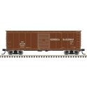 USRA Steel Rebuilt 40′ Boxcar - Ready to Run - Master(R) -- Georgia Railroad 39443 (Boxcar Red, white), HO, Atlas Model Railro