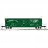 50′ General American RBL Plug-Door Boxcar - Ready to Run - Master(R) -- Gulf, Mobile & Ohio 1259 (green, white, Cushioned... S